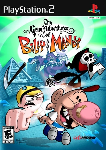 GRIM ADVENTURES OF BILLY & MANDY  - PS2