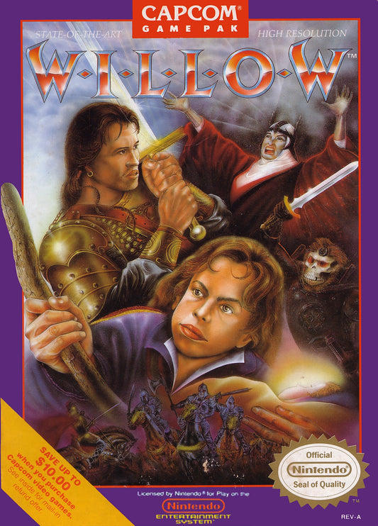 WILLOW  - NES (W/BOX & MANUAL)