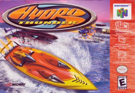 HYDRO THUNDER (BLUE CART)  - N64 (W/BOX)