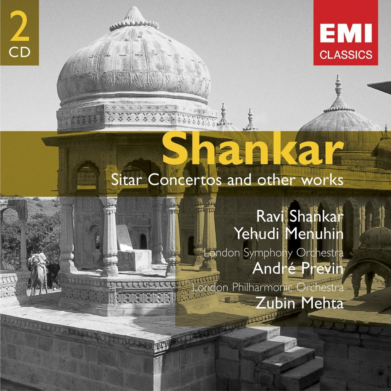 SHANKAR, RAVI  - SITAR CONCERTOS