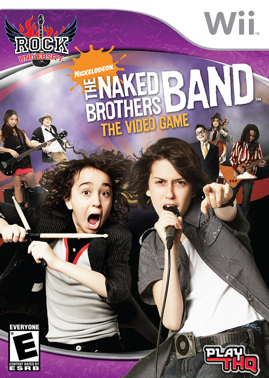 NAKED BROTHERS BAND  - WII