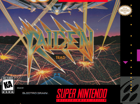 RAIDEN TRAD  - SNES (W/BOX)