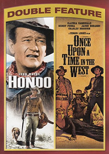 HONDO (JOHN WAYNE) & ONCE UPON A TIME IN THE WEST (CARDINALE/FONDA/BRONSON) DOUBLE FEATURE DVD