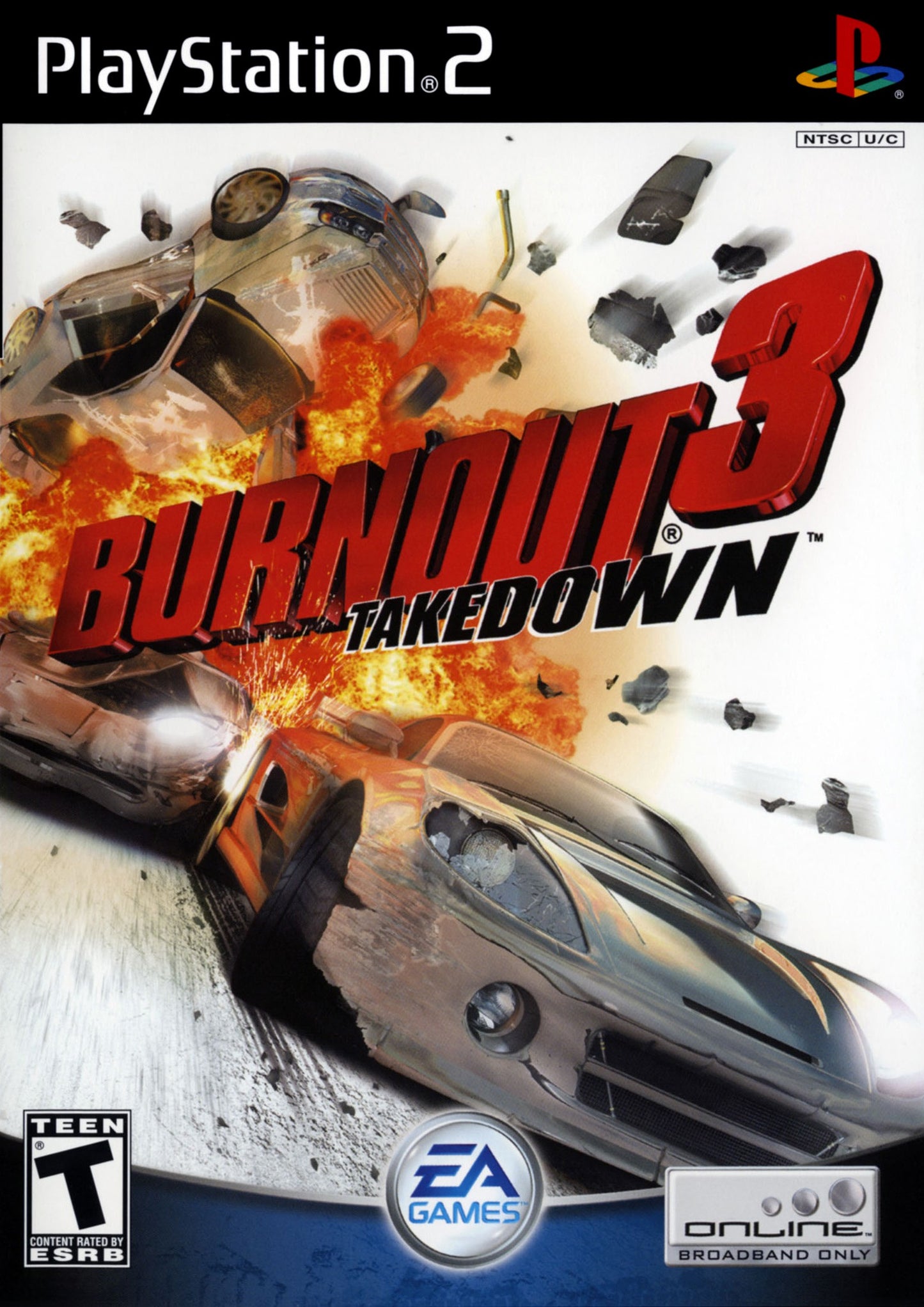 BURNOUT 3: TAKEDOWN  - PS2