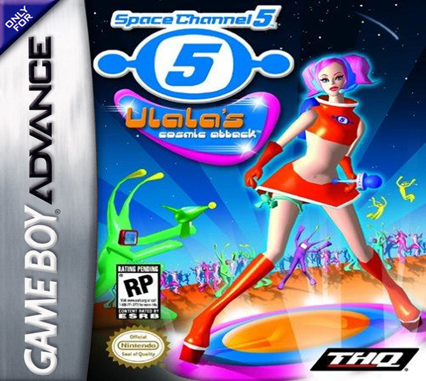 SPACE CHANNEL 5: ULALAS COSMIC ATTACK  - GBA