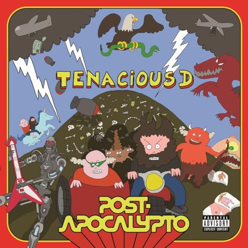 TENACIOUS D - POST-APOCALYPTO (BLACK VINYL)