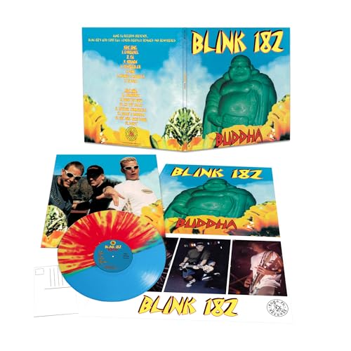 BLINK-182 - BUDDHA (LIMITED EDITION BLUE/RED/YELLOW SPLIT/SPLATTER VINYL)