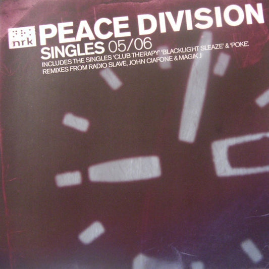 PEACE DIVISION  - SINGLES 05-06