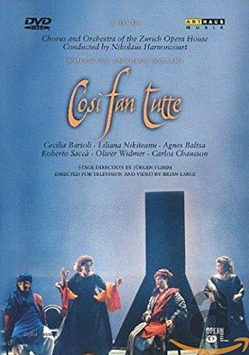 MOZART - COSI FAN TUTTE / HARNONCOURT, BARTOLI, NIKITEANU, ZURICH OPERA