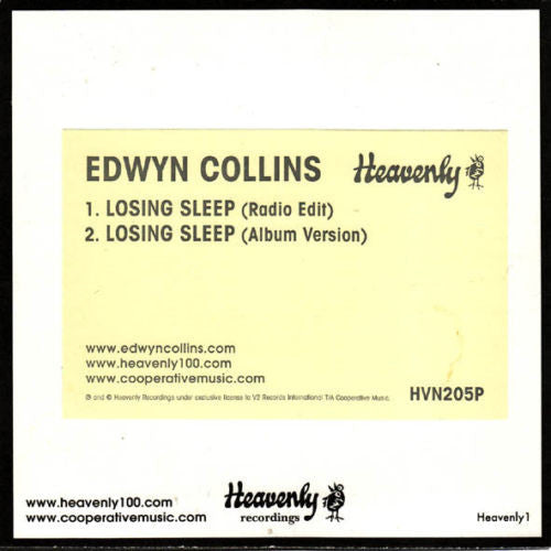 COLLINS, EDWYN  - LOSING SLEEP