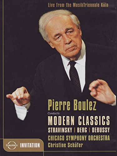 BOULEZ, PIERRE - DVD-MODERN CLASSICS-EUROARTS