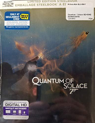 QUANTUM OF SOLACE LIMITED STEELBOOK EDITION (BLU-RAY)