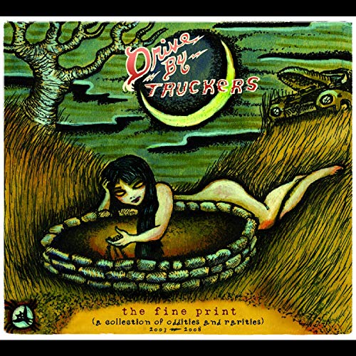 DRIVE-BY TRUCKERS - THE FINE PRINT (CRYSTAL BLUE CURAÇAO VINYL)