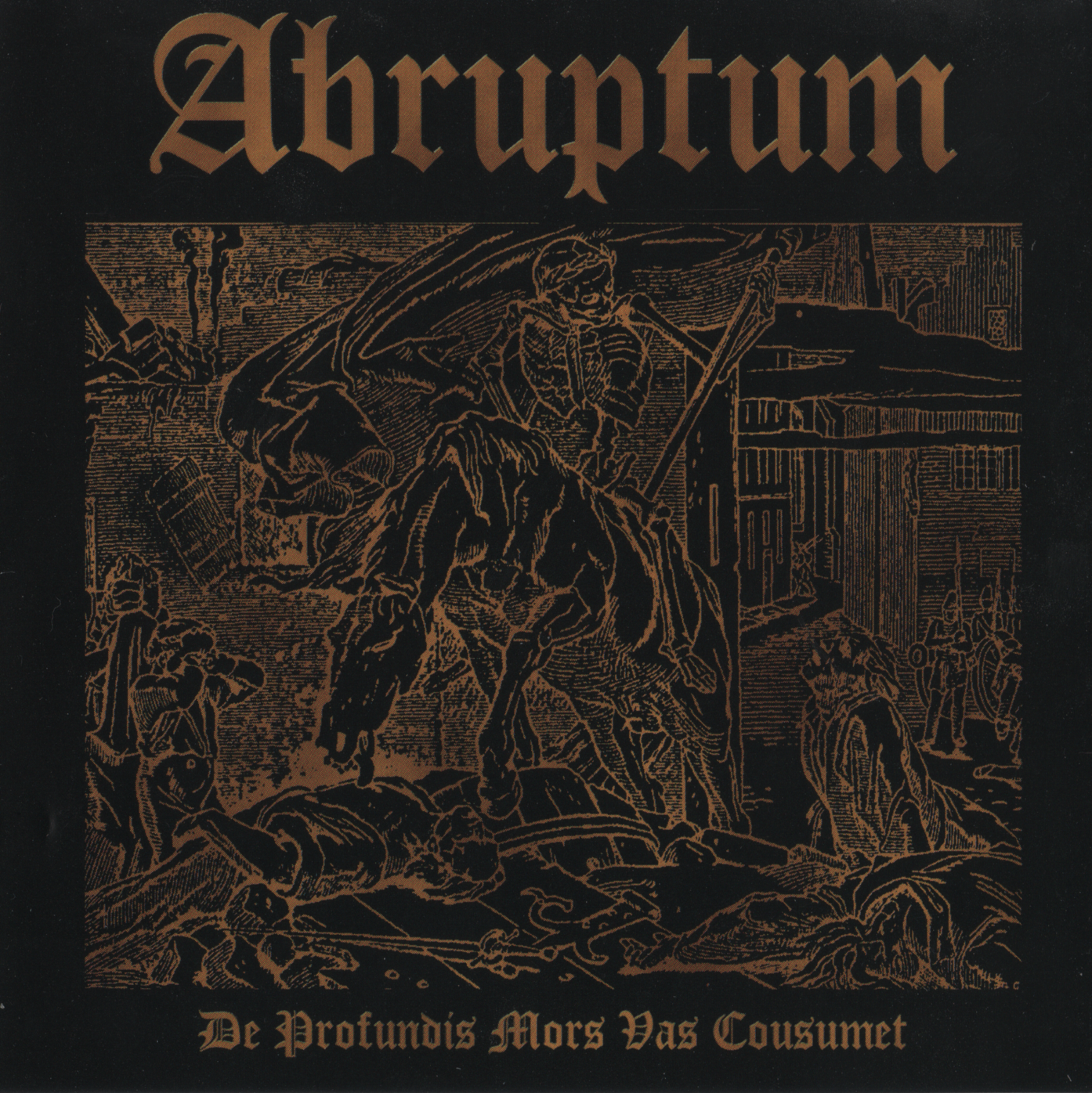 ABRUPTUM  - DE PROFUNDIS MORS