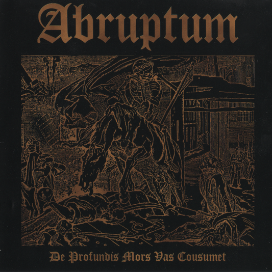 ABRUPTUM  - DE PROFUNDIS MORS