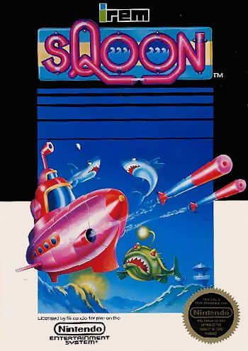 SQOON  - NES (W/BOX)