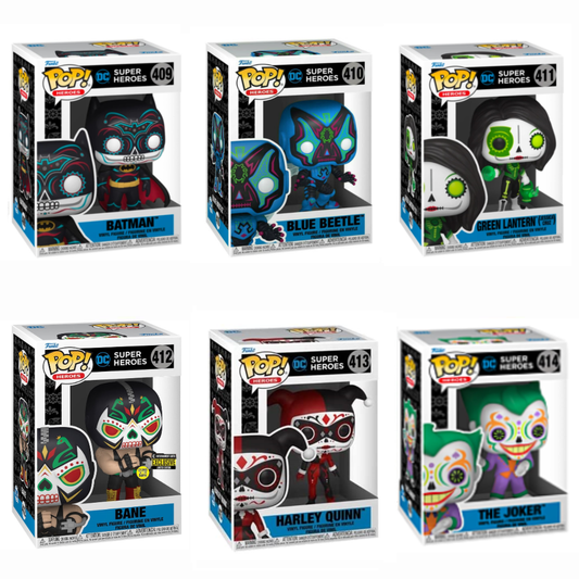 DC SUPER HEROES: #409-414 - FUNKO POP!-SET OF 6