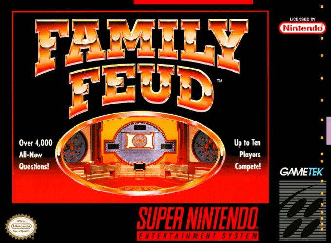 FAMILY FEUD  - SNES