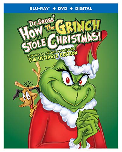 GRINCH ULTIMATE EDITION: HOW THE GRINCH STOLE CHRISTMAS (DVD/BD/DIGITAL) [BLU-RAY]