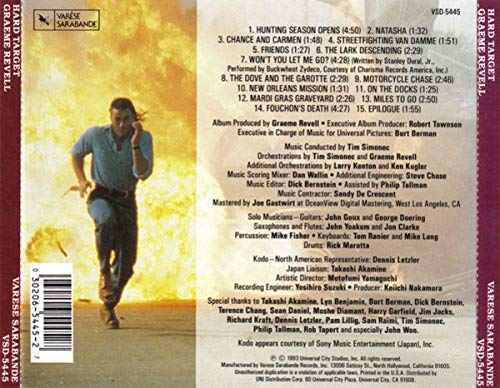 SNDTRK - HARD TARGET