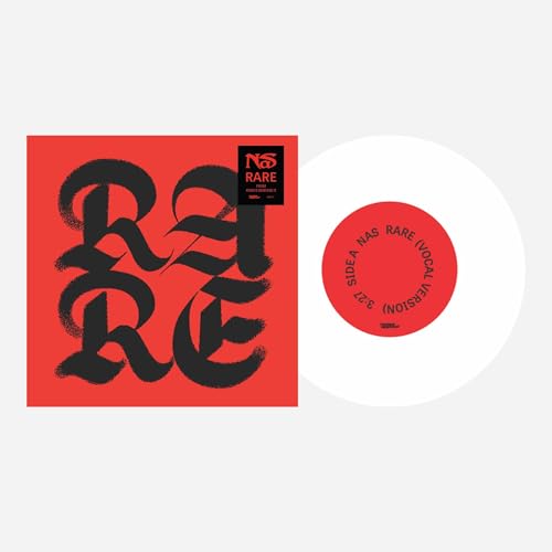 NAS - RARE (7" VINYL) (GLOSSY WHITE)