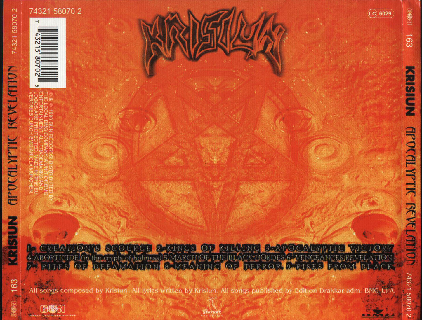 KRISIUN  - APOCALYPTIC REVELATION