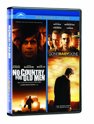 NO COUNTRTY FOR OLD MEN/GONE BABY GONE - DVD-DOUBLE FEATURE