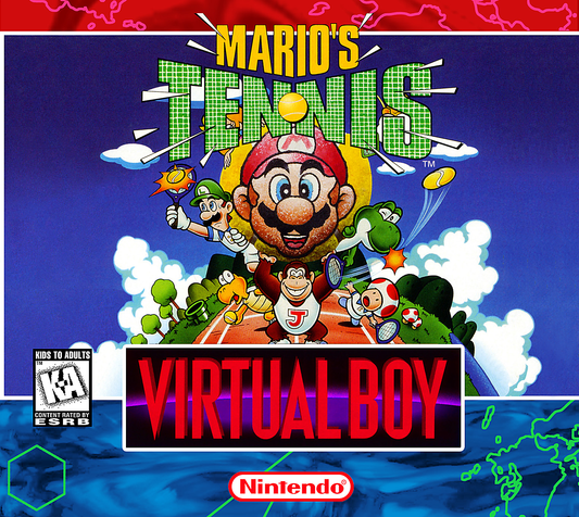 MARIO'S TENNIS  - VIRTUALBOY