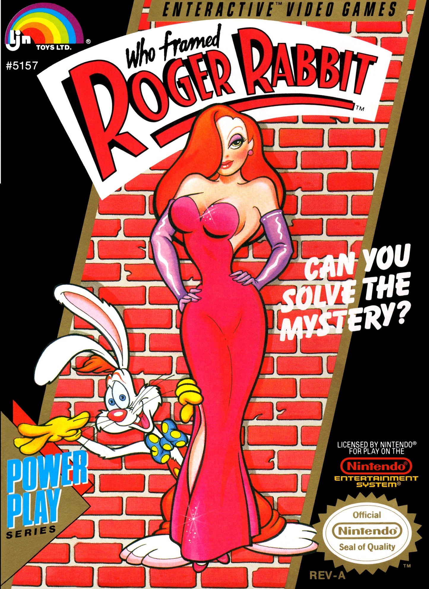 WHO FRAMED ROGER RABBIT  - NES (W/BOX & MANUAL)