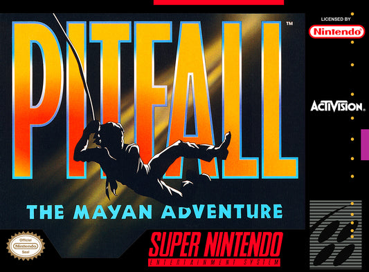 PITFALL: THE MAYAN ADVENTURE  - SNES (W/BOX)