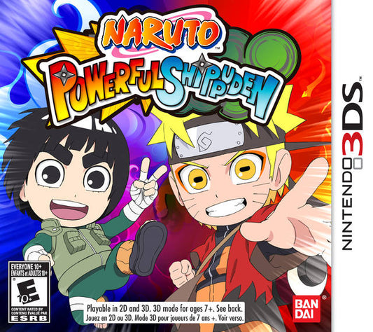 NARUTO POWERFUL SHIPPUDEN  - 3DS