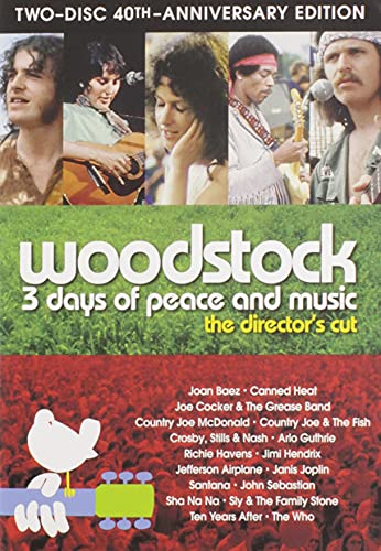 WOODSTOCK: 3 DAYS OF PEACE & MUSIC DIRECTOR'S CUT (40TH ANNIVERSARY TWO-DISC SPECIAL EDITION)