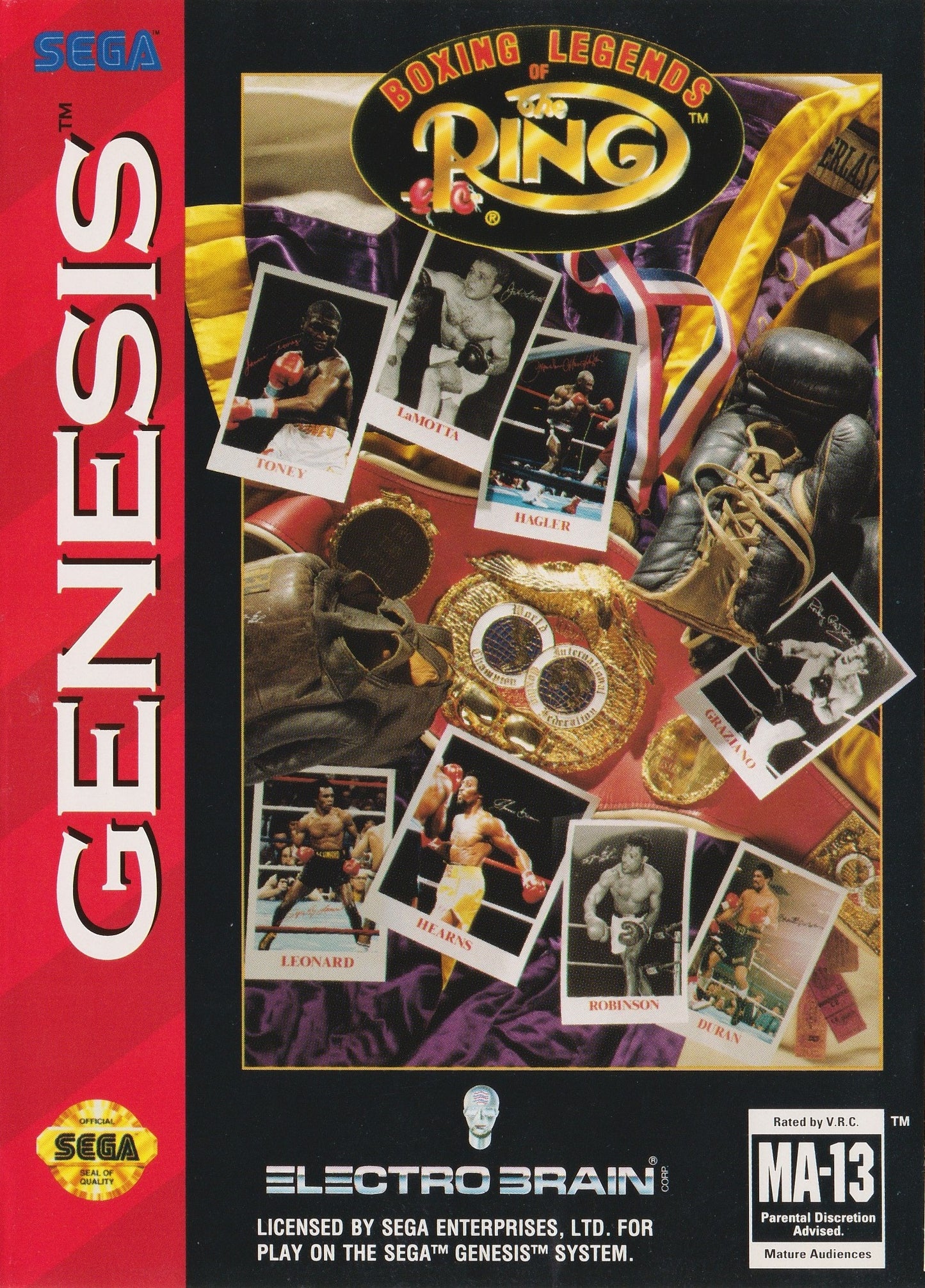 BOXING LEGENDS OF THE RING  - GENESIS