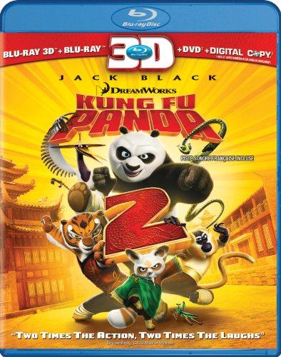 KUNG FU PANDA 2 [BLU-RAY 3D + BLU-RAY + DVD + DIGITAL COPY] (BILINGUAL)