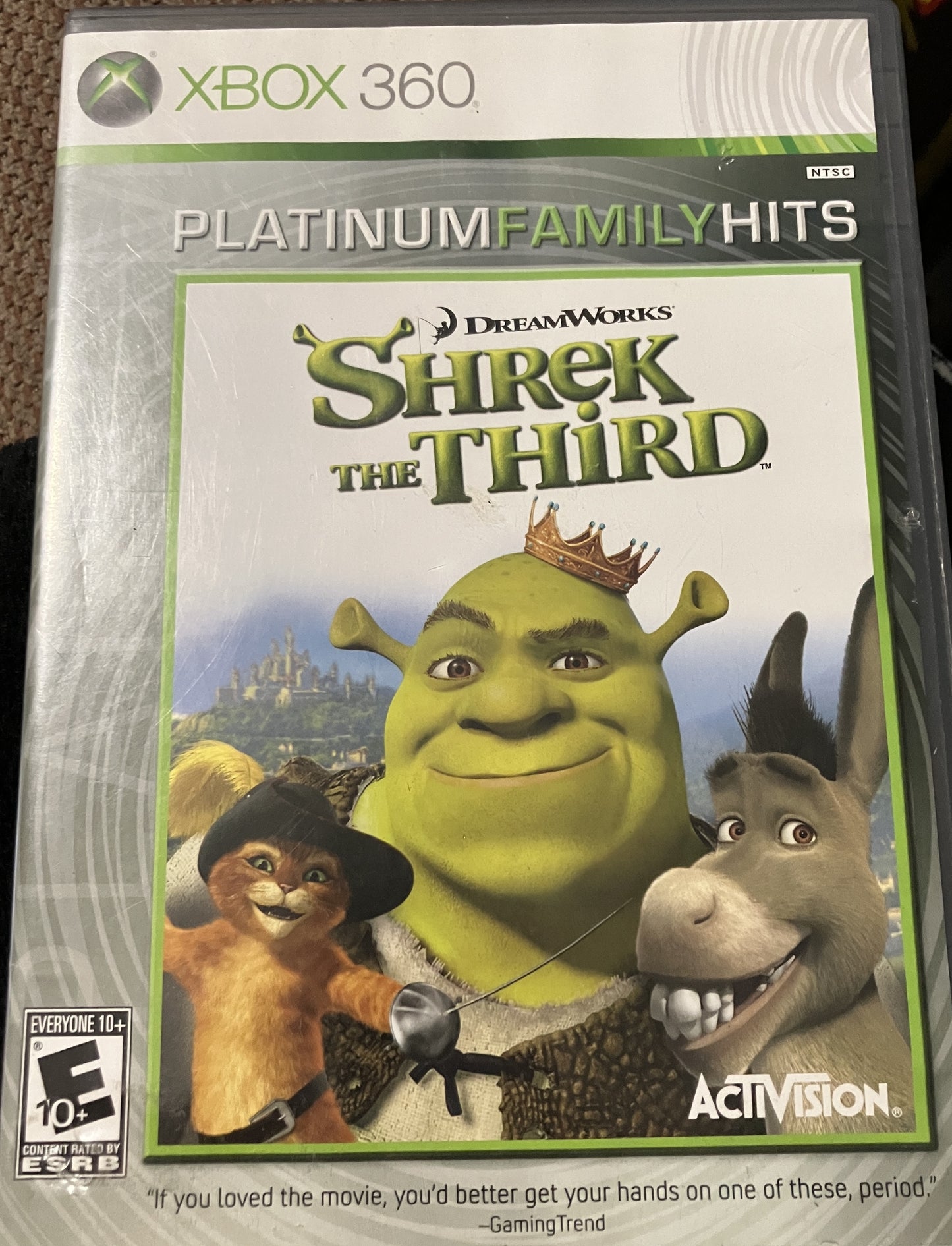 SHREK THE THIRD (PLATINUM HITS)  - XBX360