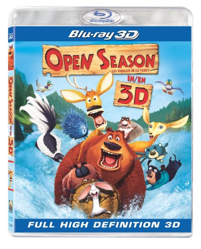 OPEN SEASON - LES REBELLES DE LA FORT [BLU-RAY 3D] (BILINGUAL)