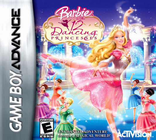 BARBIE: 12 DANCING PRINCESSES  - GBA
