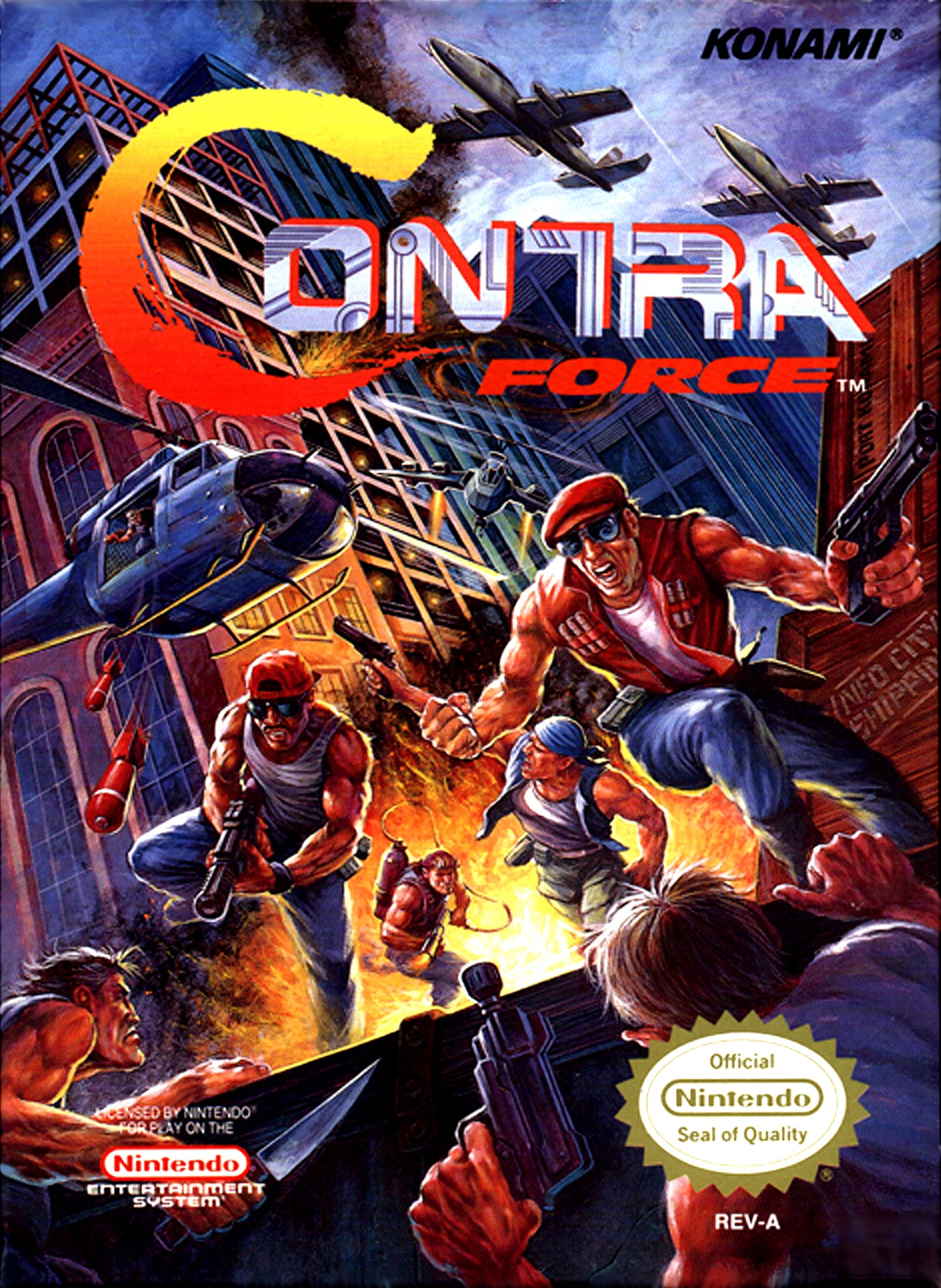 CONTRA FORCE  - NES (W/BOX)