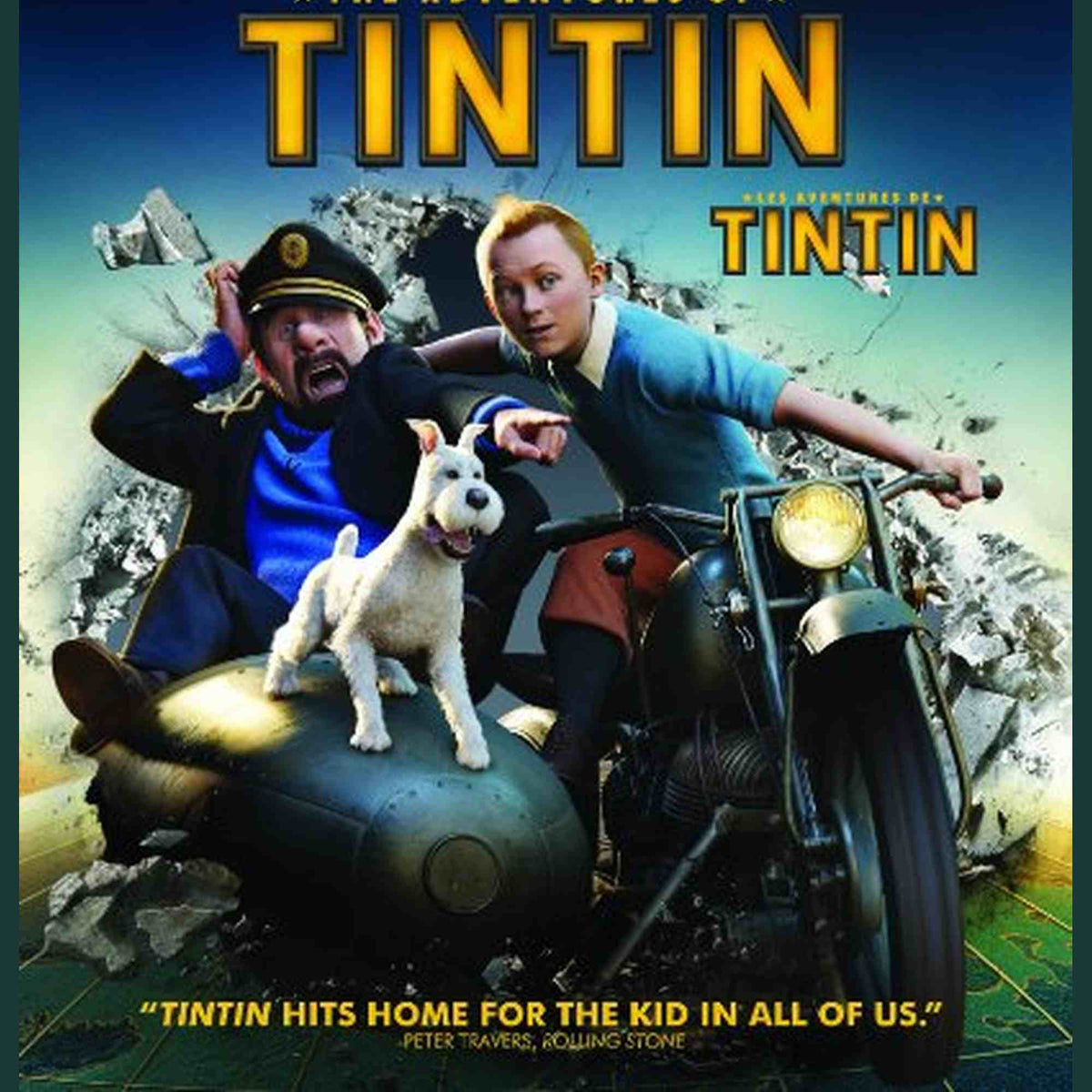 THE ADVENTURES OF TINTIN (BILINGUAL) [BLU-RAY + DVD + DIGITAL HD] (SOUS-TITRES FRANçAIS)