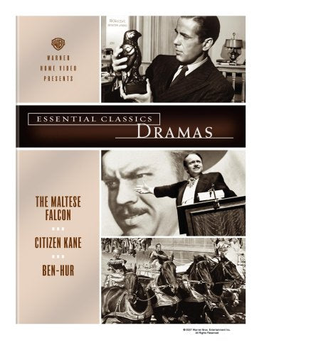 ESSENTIAL CLASSICS DRAMAS (THE MALTESE FALCON / CITIZEN KANE / BEN-HUR) [IMPORT]