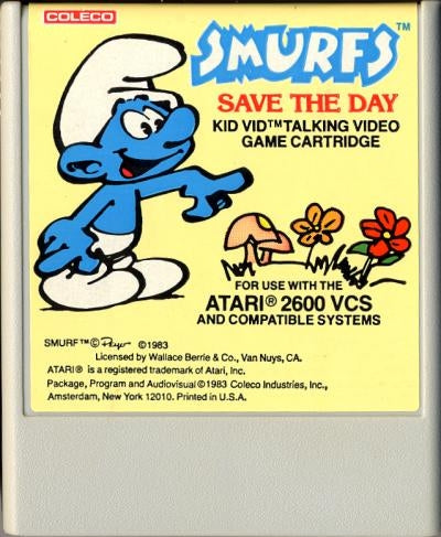 SMURFS SAVE THE DAY  - ATARI2600