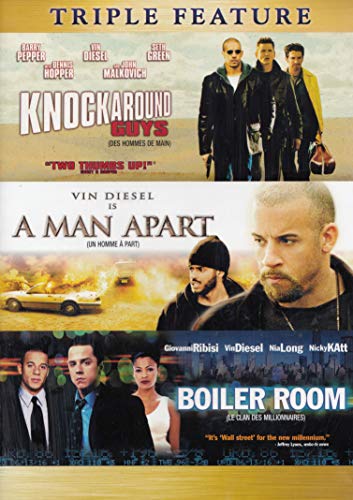 KNOCKAROUND GUYS/A MAN APART/BOILER ROOM - DVD-TRIPLE FEATURE