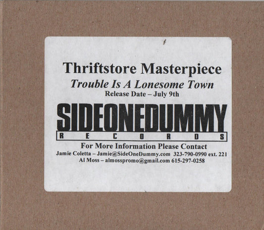 THRIFTSTORE MASTERPIECE  - TROUBLE IS A LONESOME TOWN