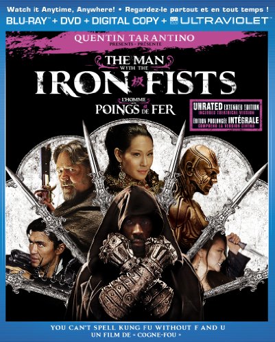 THE MAN WITH THE IRON FISTS (BLU-RAY + DVD + DIGITAL COPY + ULTRAVIOLET) (BILINGUAL)