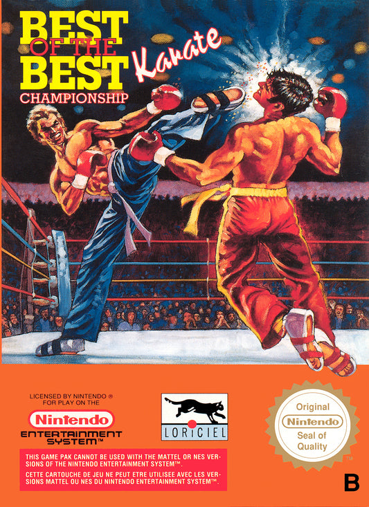 BEST OF THE BEST CHAMPIONSHIP KARATE  - NES (W/BOX)