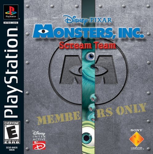 MONSTERS, INC.: SCREAM TEAM - PLAYSTATION