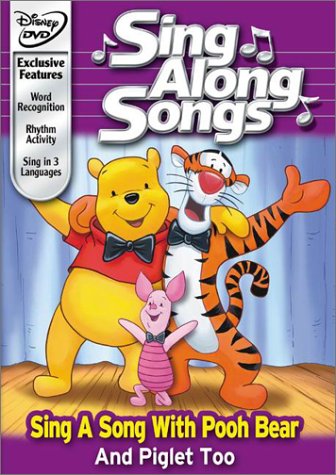 SING ALONG SONGS - SING A SONG WITH POOH BEAR AND PIGLET TOO