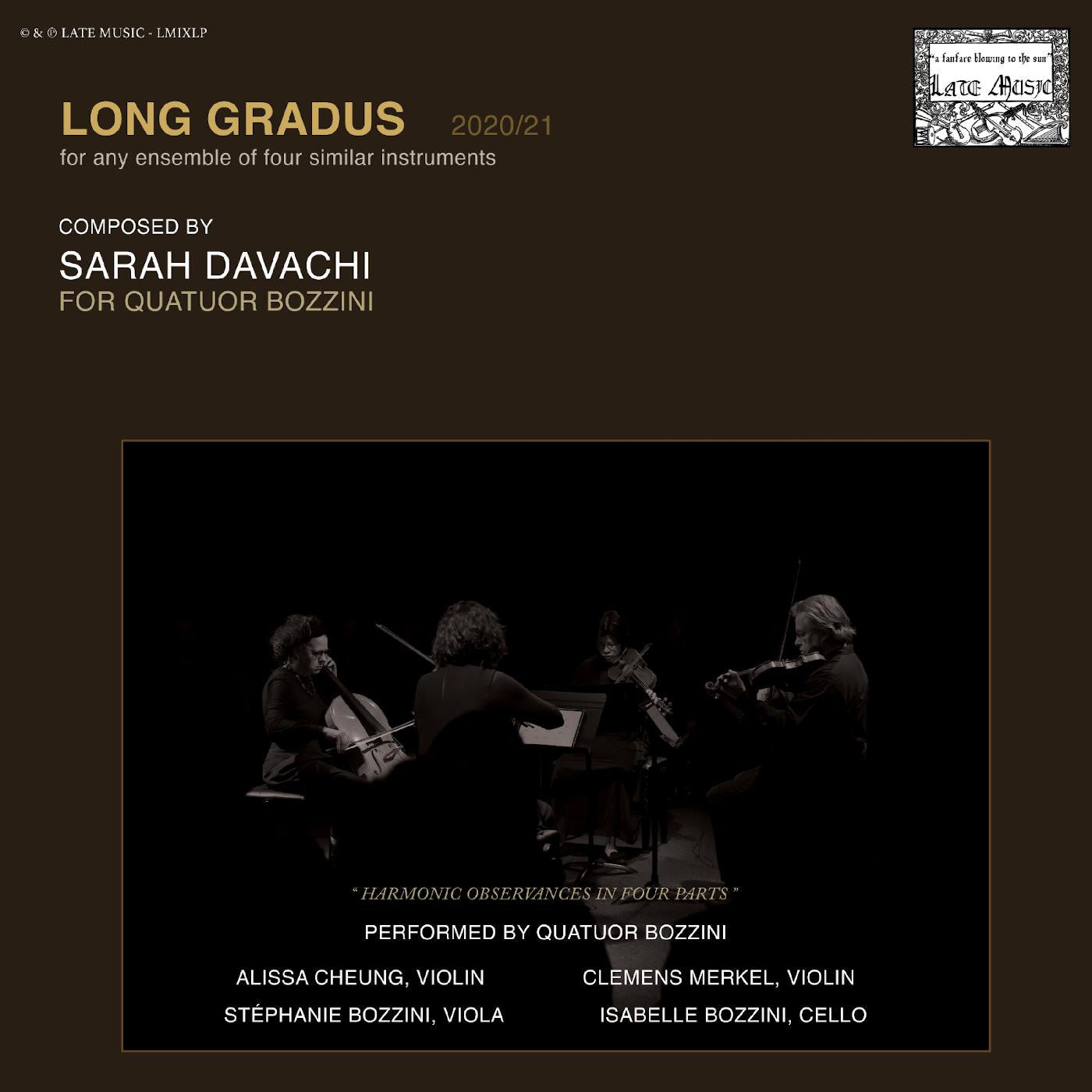 DAVACHI, SARAH - LONG GRADUS