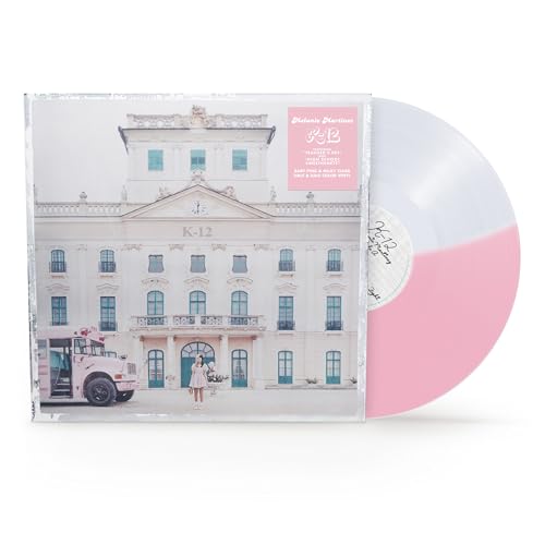 MELANIE MARTINEZ - K12 - HALF PINK & HALF CLOUDY CLEAR COLORED VINYL