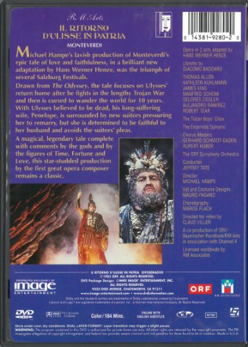 IL RITORNO D'ULISSE IN PATRIA  - DVD-1985-MONTEVERDI-THOMAS ALLEN